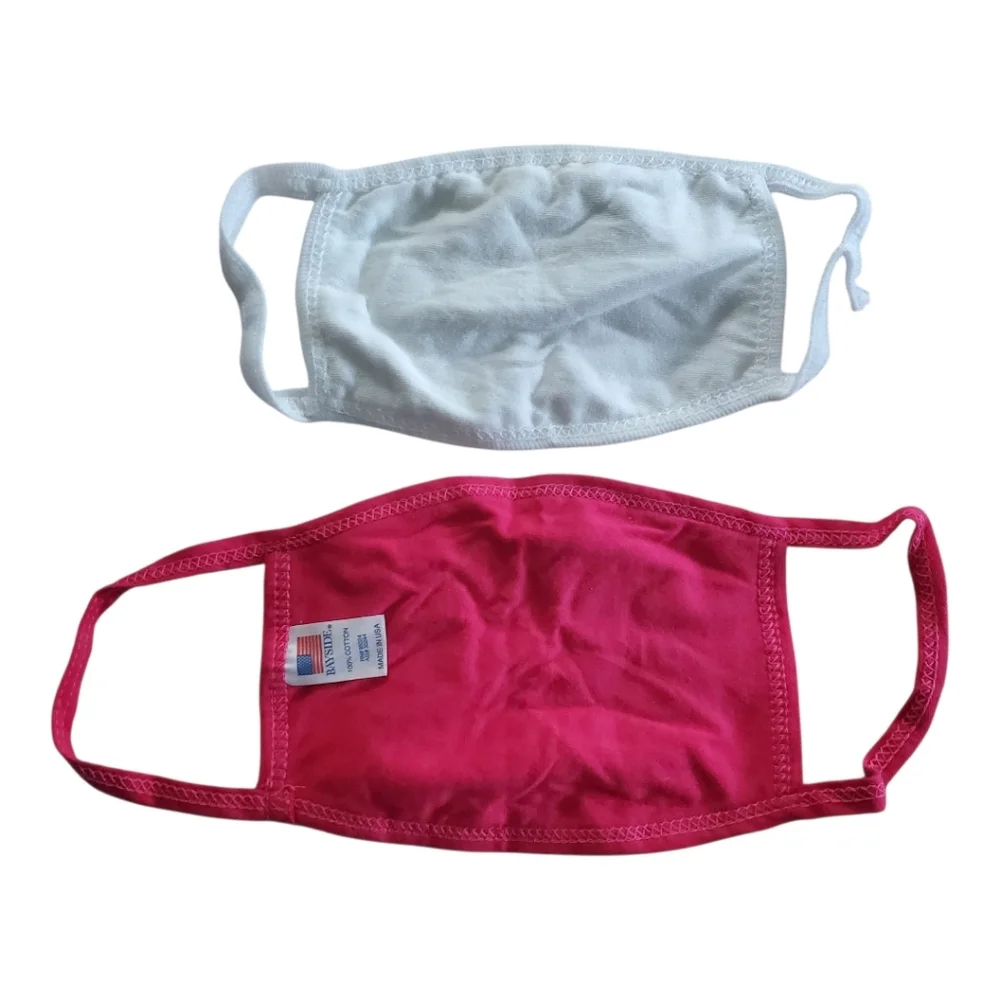 Masks of Honor Washable Reusable Cotton Pink Face‎ Mask w/Flag Freedom USA OSFM